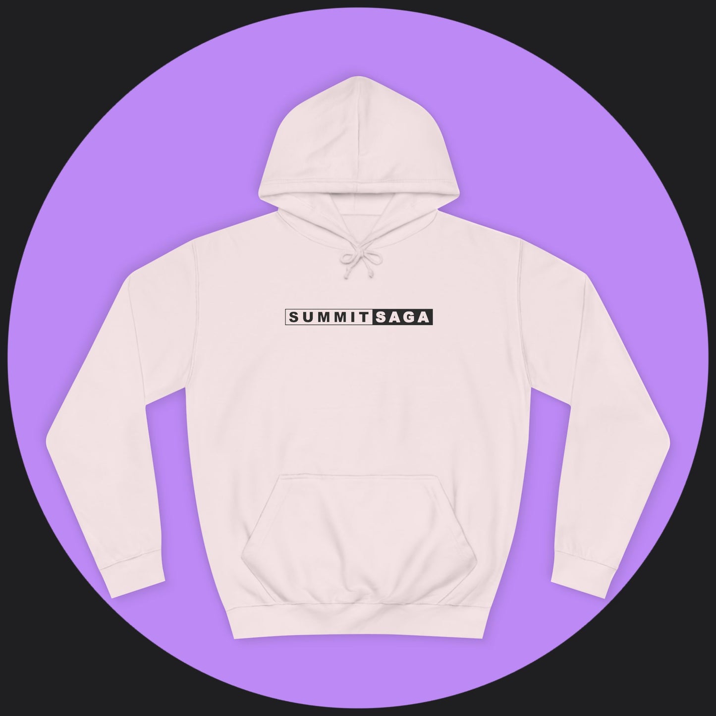 Unisex Hoodie - New Chest Print and Classic Snow Devil