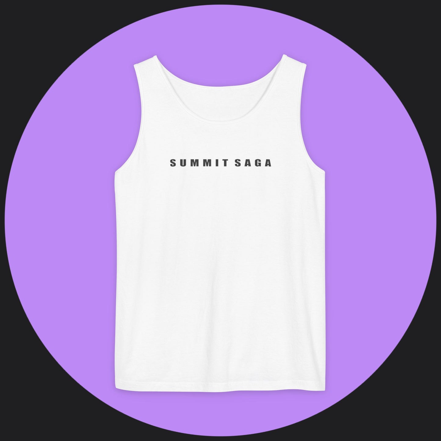 Unisex Tank Top - Snow Devil Back Print