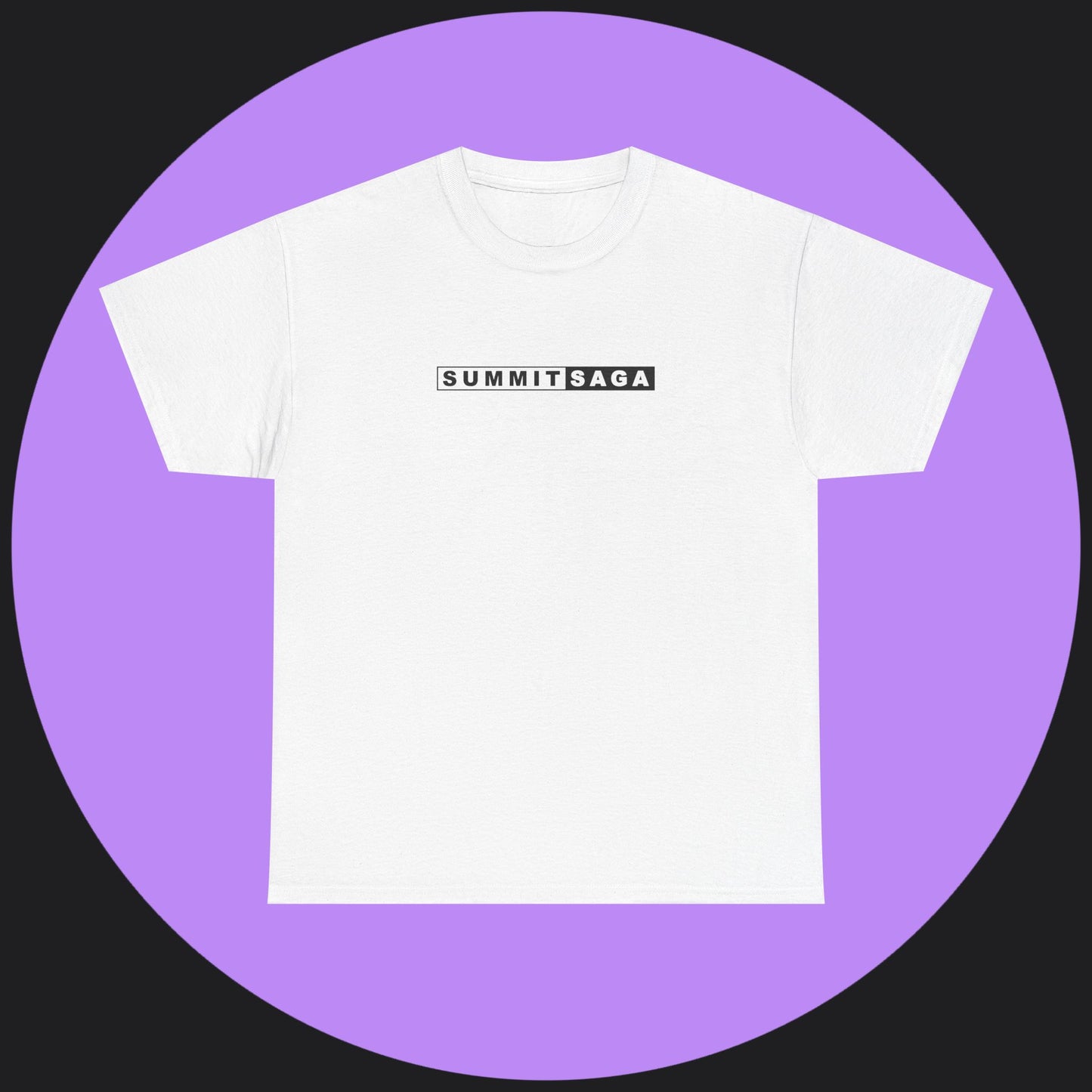 Unisex Heavy Cotton Tee - Japan 2026 Purple Graphic