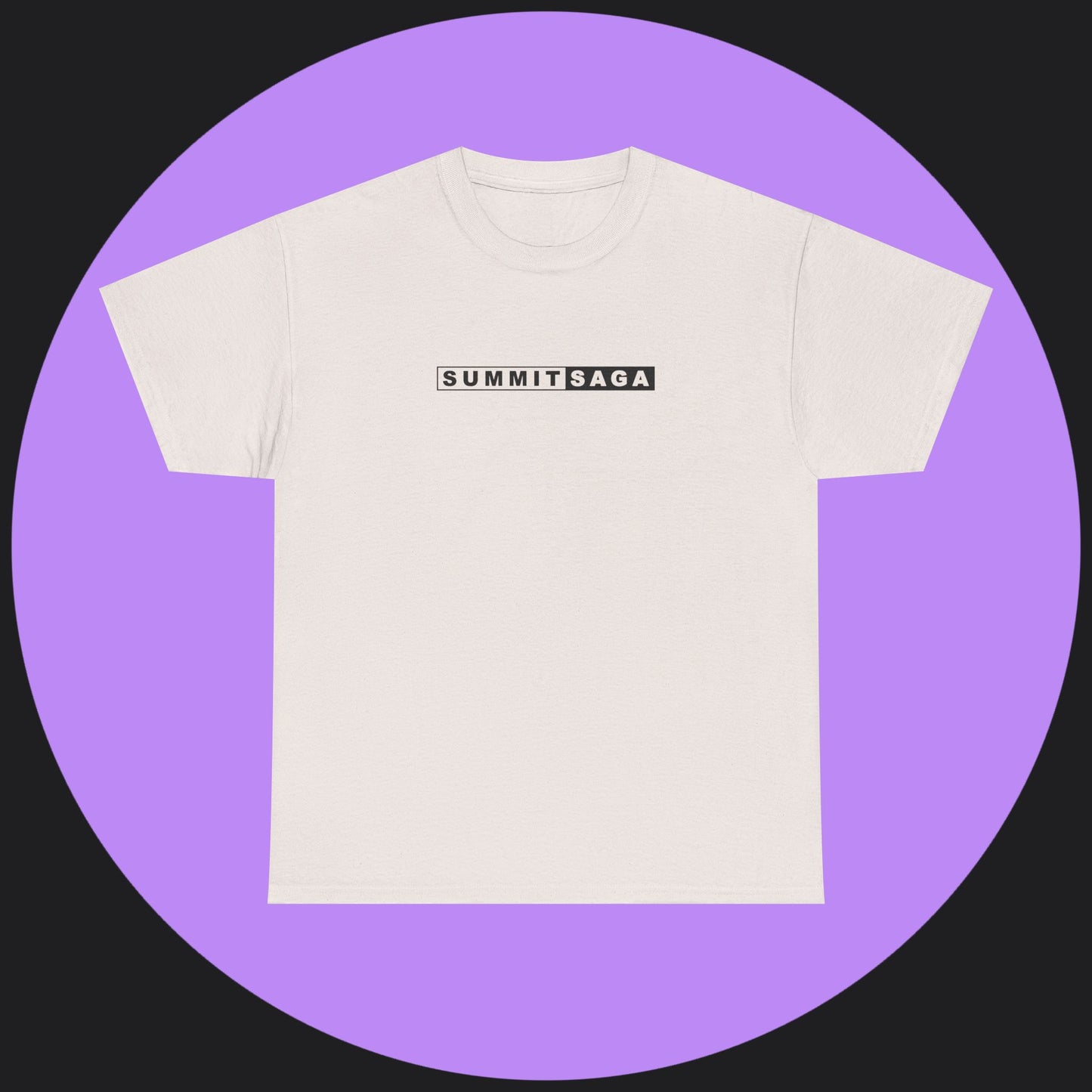 Unisex Heavy Cotton Tee - Japan 2026 Purple Graphic