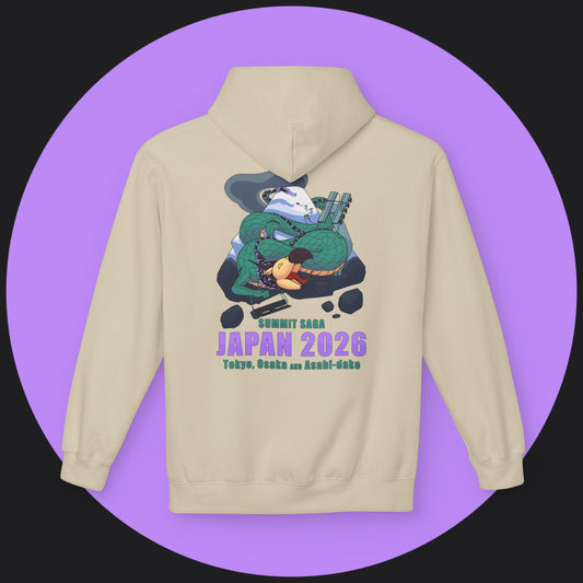 Unisex Hoodie - Japan 2026 Orange Graphic