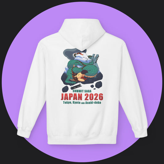 Unisex Hoodie - Japan 2026 Orange Graphic
