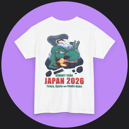 Unisex Heavy Cotton Tee - Japan 2026 Orange Graphic