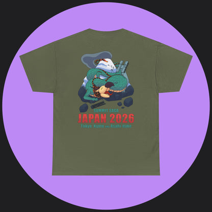 Unisex Heavy Cotton Tee - Japan 2026 Orange Graphic