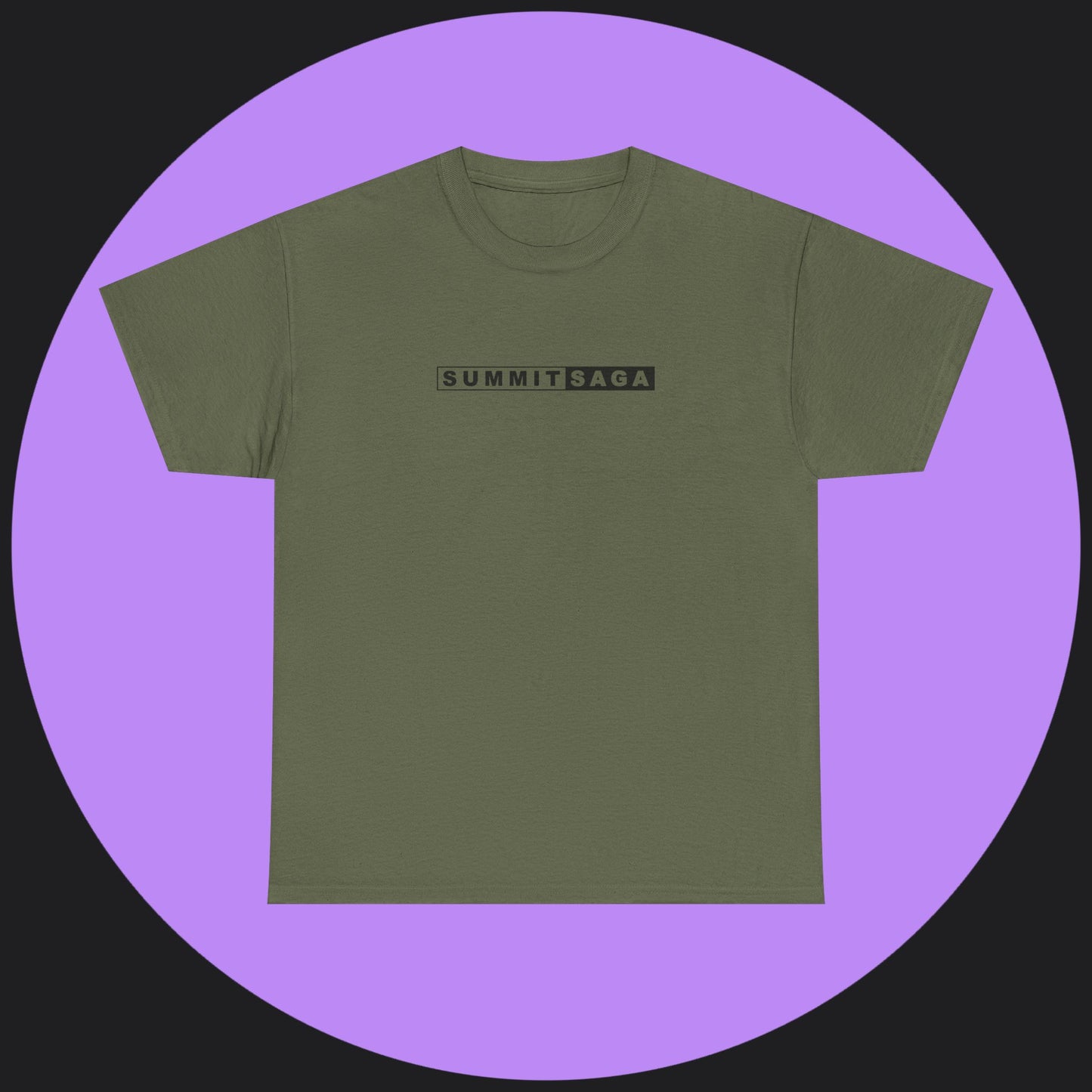 Unisex Heavy Cotton Tee - Japan 2026 Purple Graphic