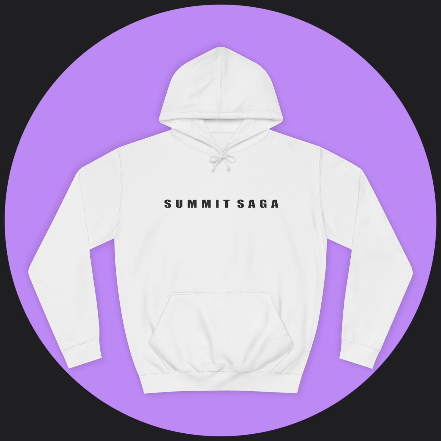 Unisex Hoodie - Snow Devil Back Print