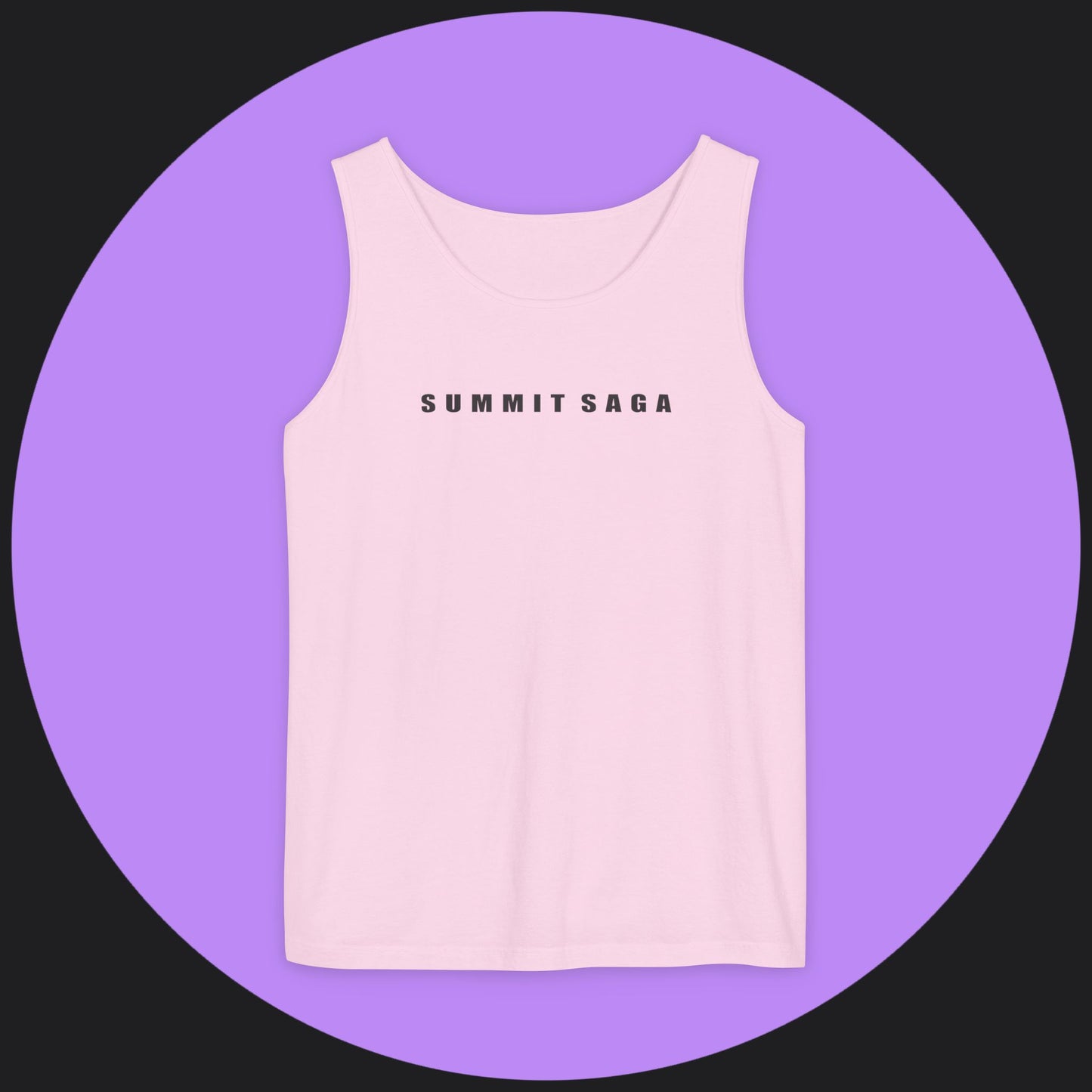 Unisex Tank Top - Snow Devil Back Print