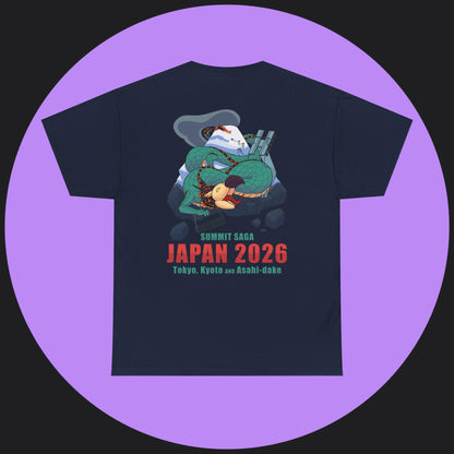 Unisex Heavy Cotton Tee - Japan 2026 Orange Graphic