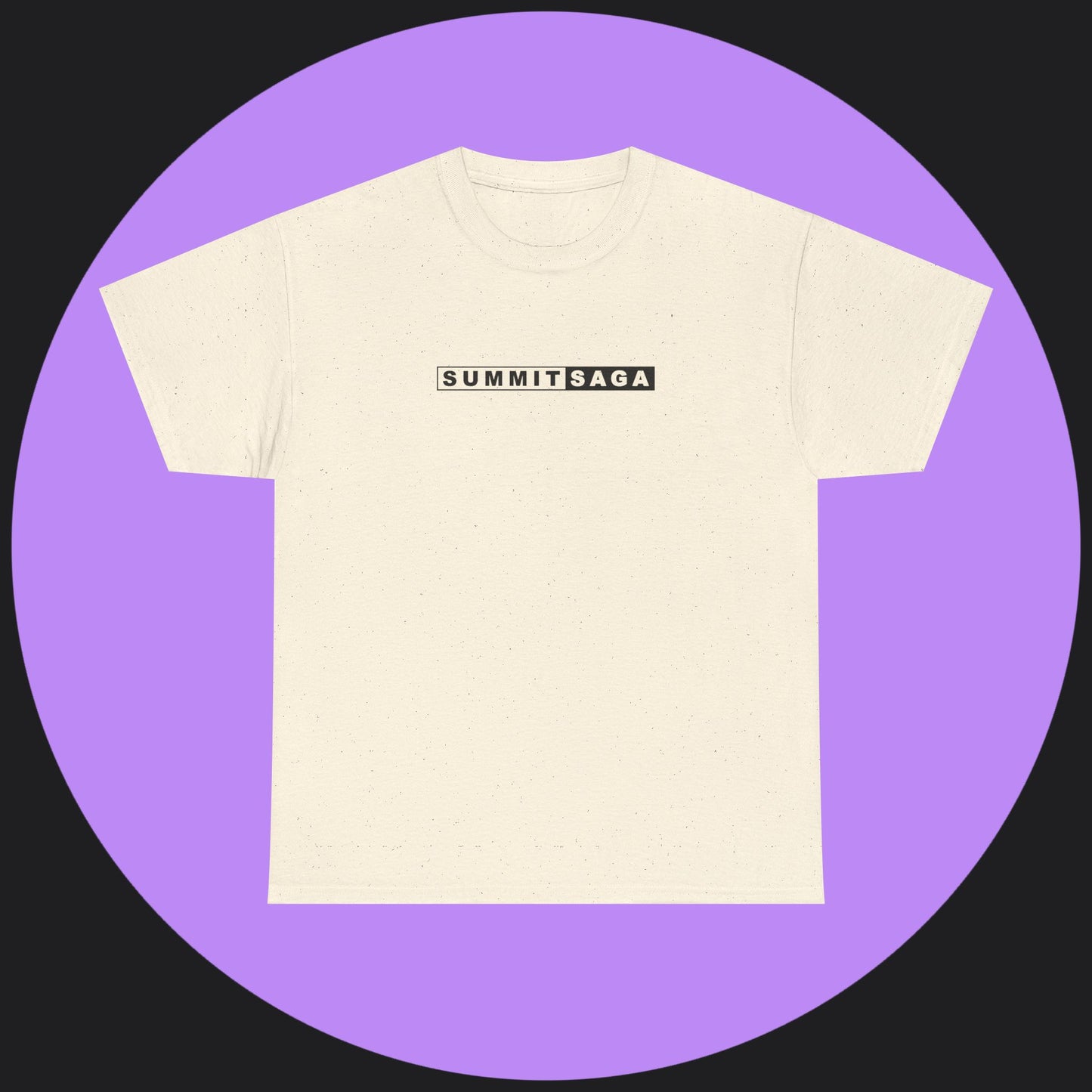 Unisex Heavy Cotton Tee - Japan 2026 Purple Graphic