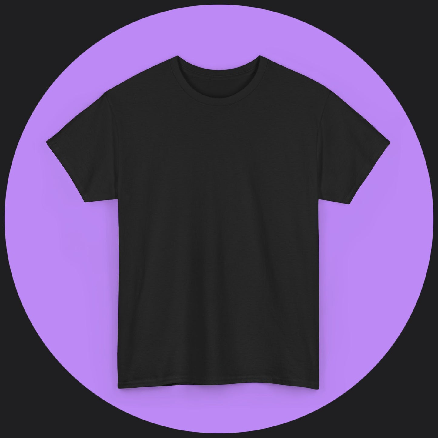 Unisex Heavy Cotton Tee - Snow Devil Back Print Only