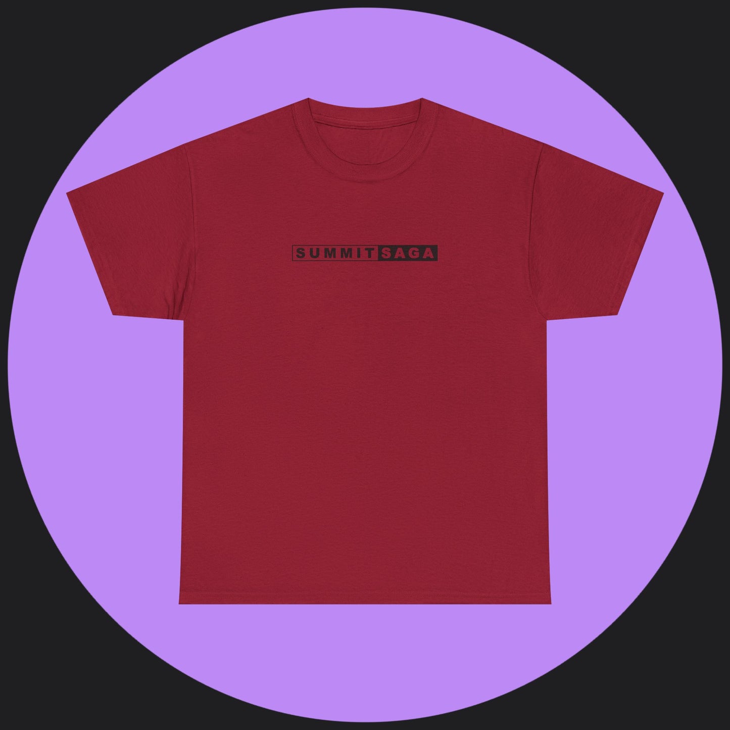 Unisex Heavy Cotton Tee - New Chest Print and Classic Snow Devil