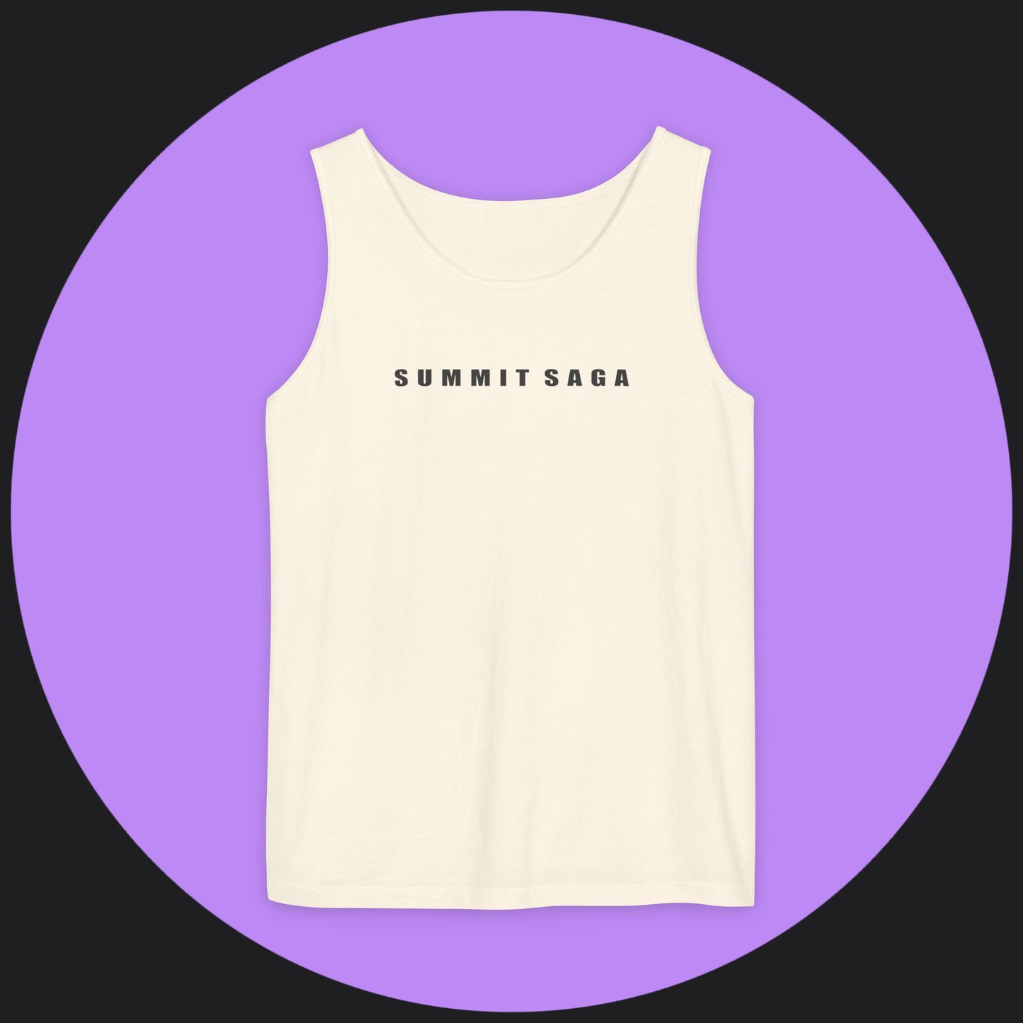 Unisex Tank Top - Snow Devil Back Print